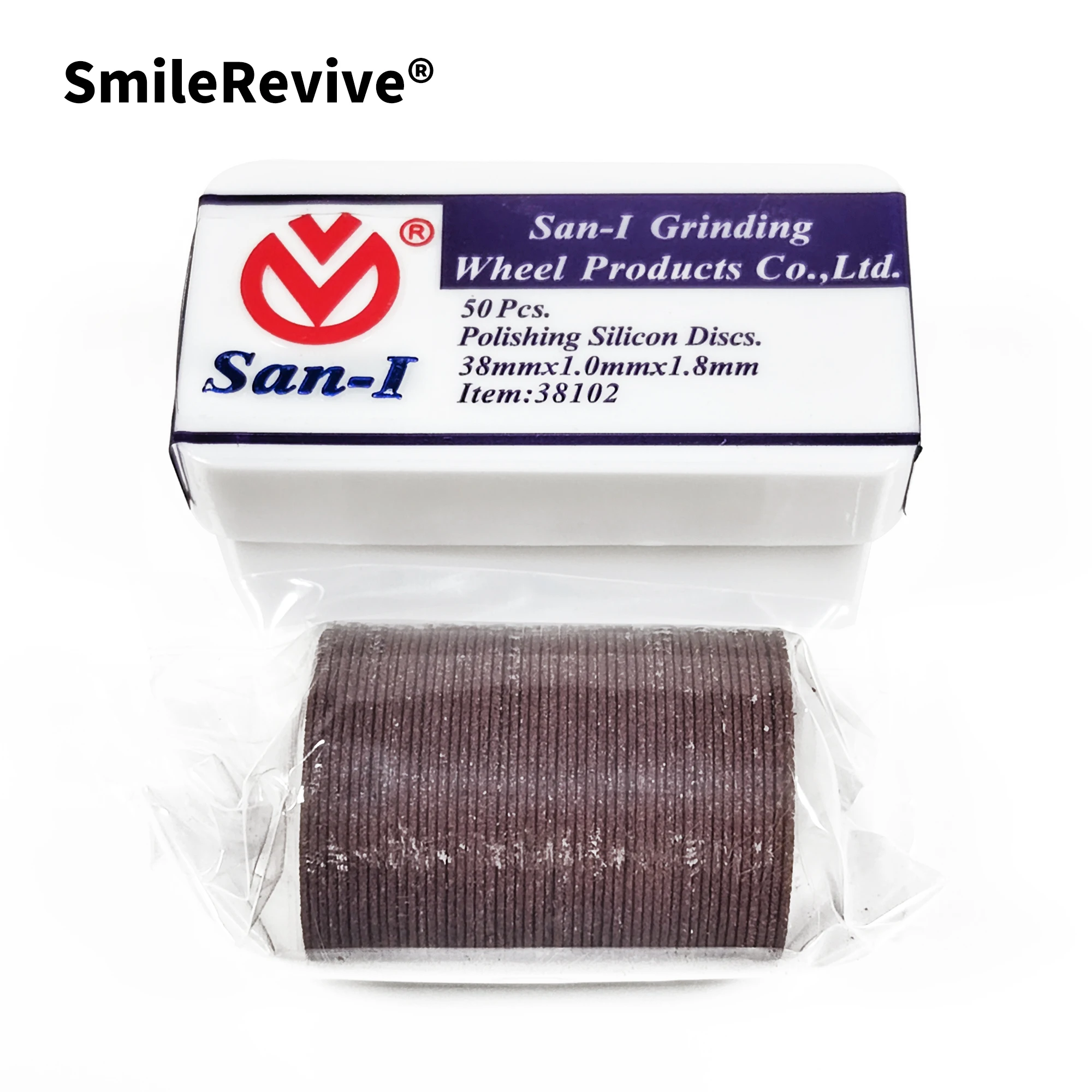 

SmileRevive Dental Lab Polishing Wheels Grinding Silicon Discs Separating Wheel Dental technician polishing tool 38*1.0*1.8mm