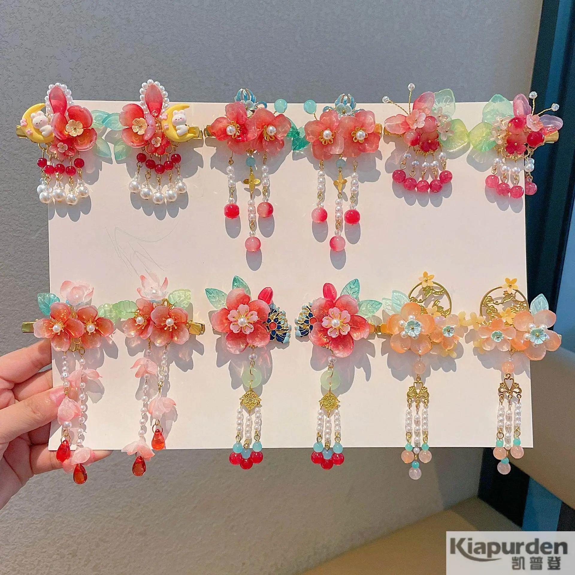 acessorios-de-cabelo-tradicionais-chineses-estilo-hanfu-para-meninas-e-criancas-com-motivos-florais-e-franjas-presilhas-e-grampos-de-cabelo