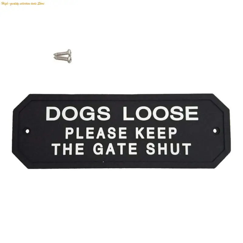 Flexible Silicone Notice Board Convenient for Informing Visitors of Dogs Loose 203F