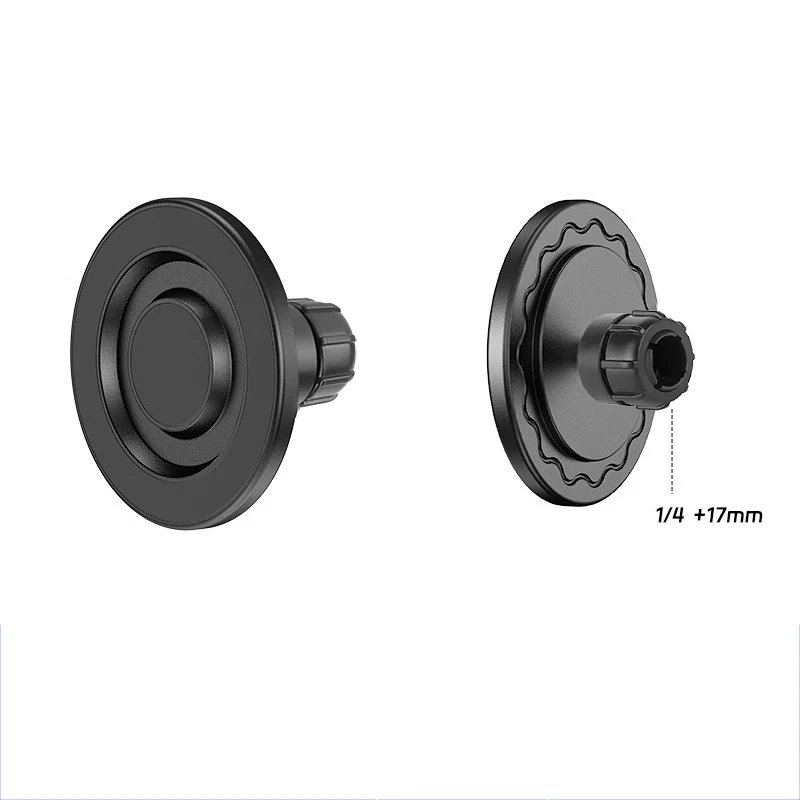 Universeller magnetischer Stativadapter mit 1/4 Schraubenlochhalterung, Handy-Ringhalter für MagSafe für iPhone 15, Handyhalterung – Detail 22