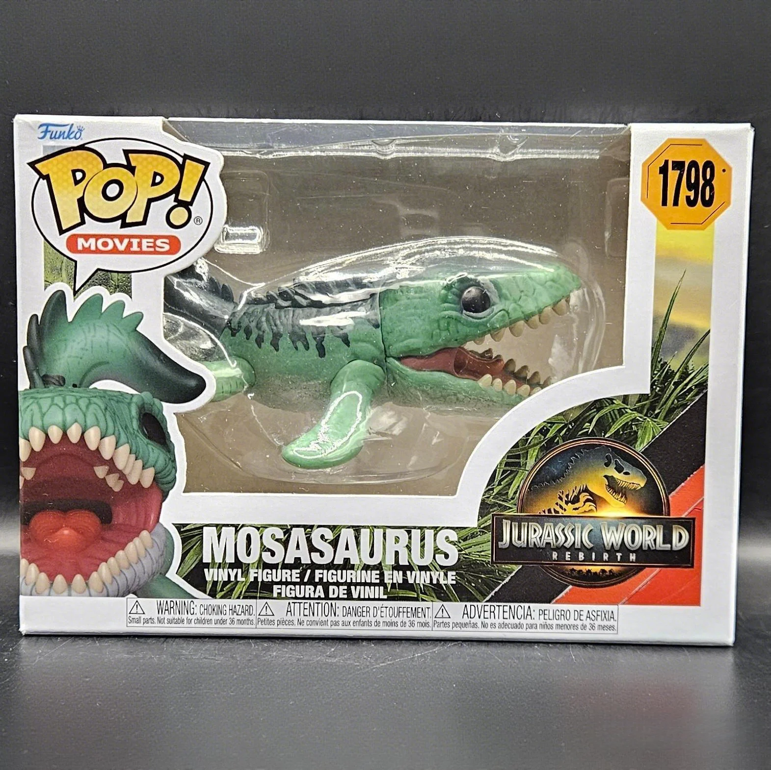 

Funko Pop! Jurassic World Rebirth Mosasaurus Vinyl Figure #1798 Official Licensed Limited Edition Statue Toy Gift for Fans
