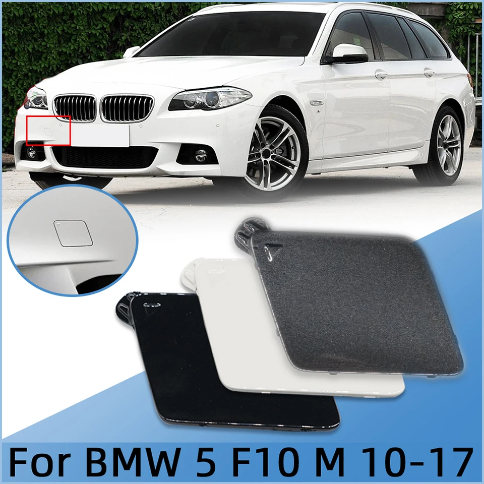 

Крышка буксировочного крюка переднего бампера для BMW 5 серии 10-17 F10/F11/LCI M-SPORT # 51118048681 M5 518d 520d 528iX 535dX 550i 550iX