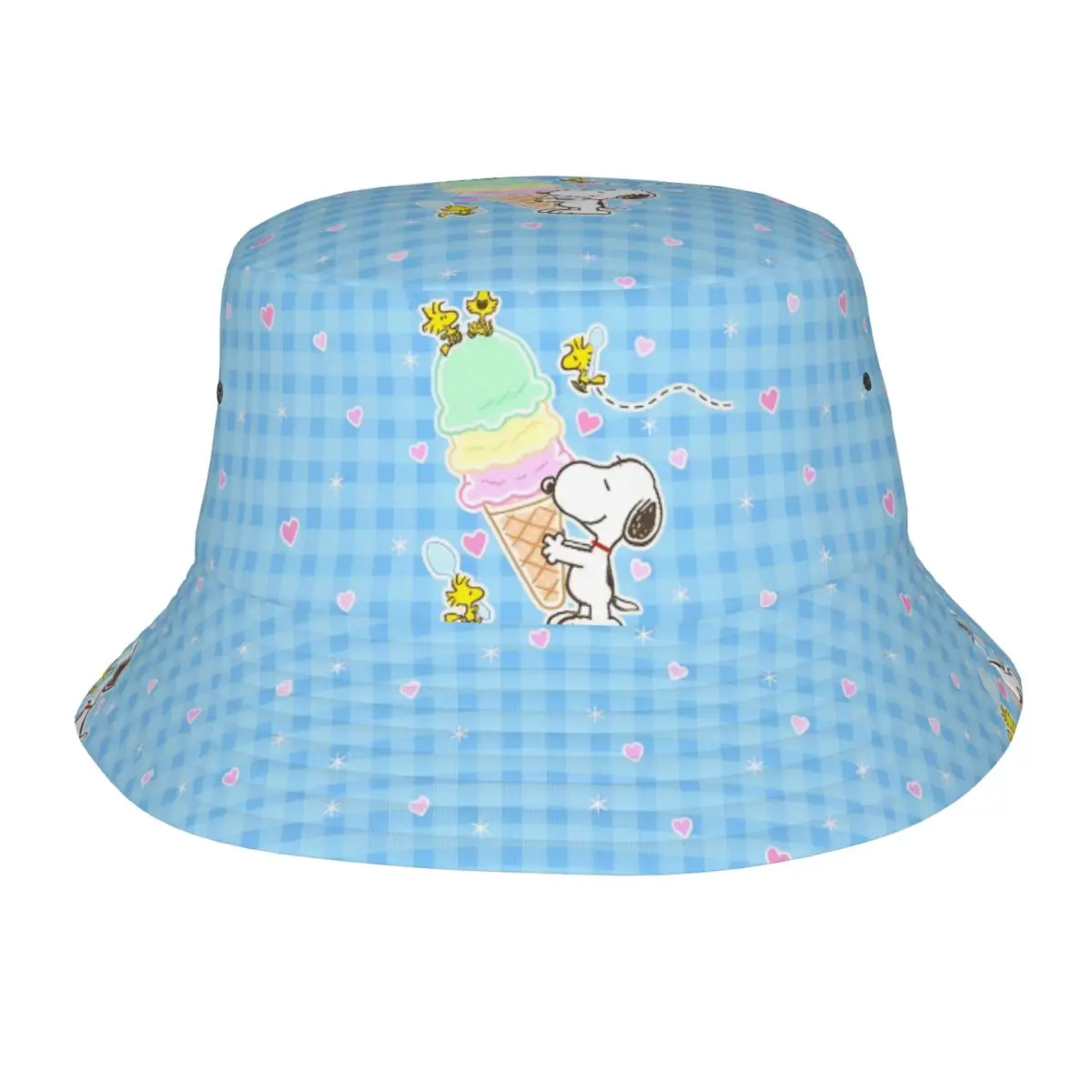 

Шляпы-ведра Snoopy для унисекс, шляпа для поля вокации, модная защита от ультрафиолета для отпуска, рыбацкая шляпа, дропшиппинг