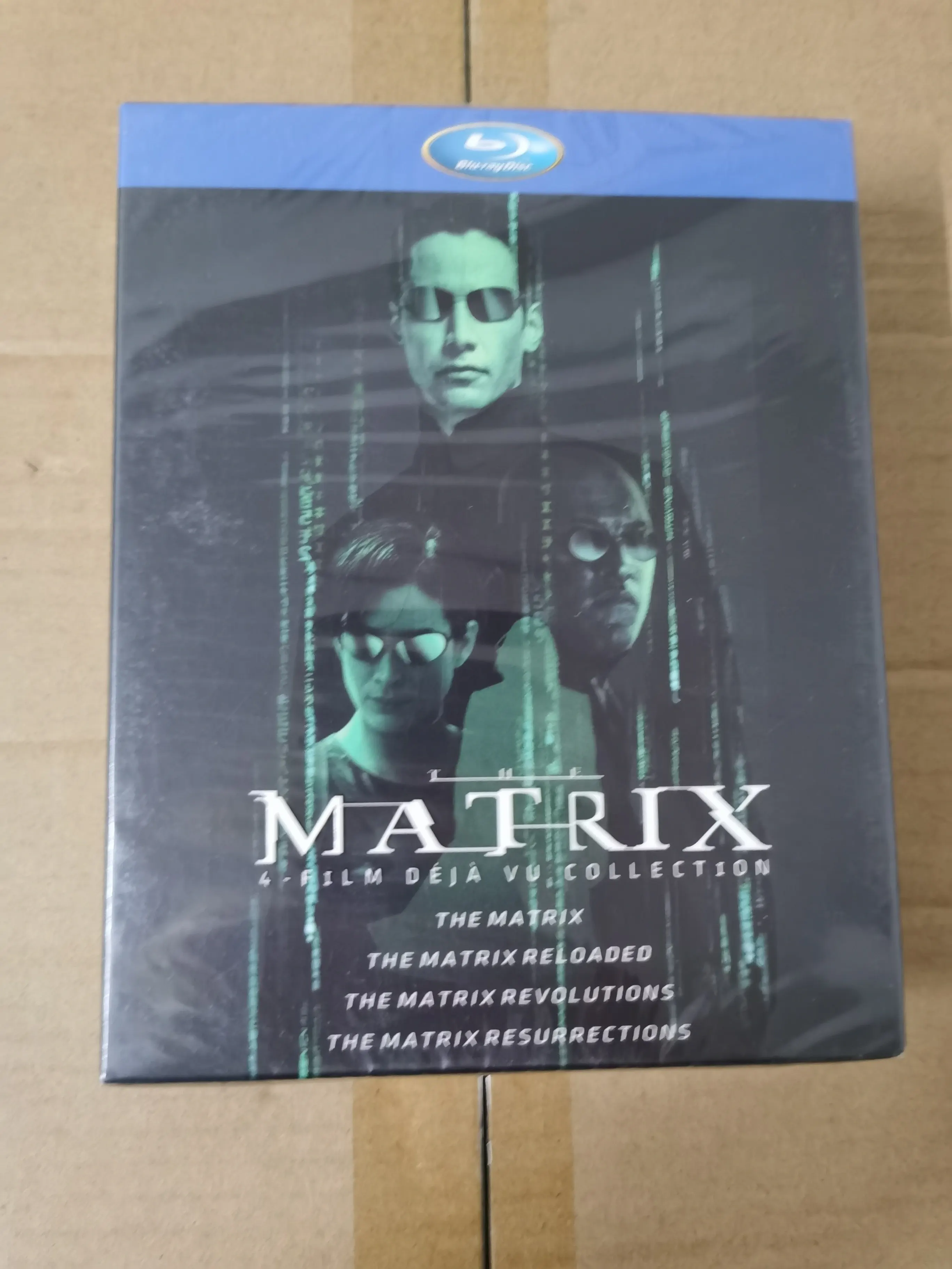 

Коллекционное издание научно-фантастического боевого фильма «Матрица» 1-4 на Blu-ray дисках, HD 1080P, 4-дисковый бокс-сет