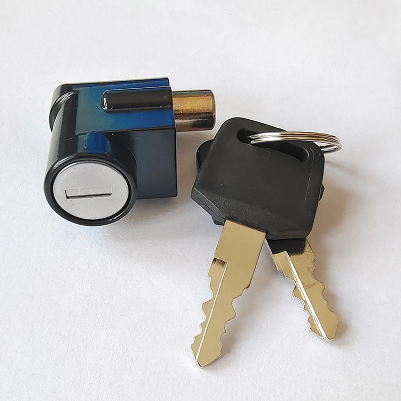 

Electric Bicycle Battery Box Lock Big Head Front Lock Anti-theft Lock For E-bike Electric Vehicle