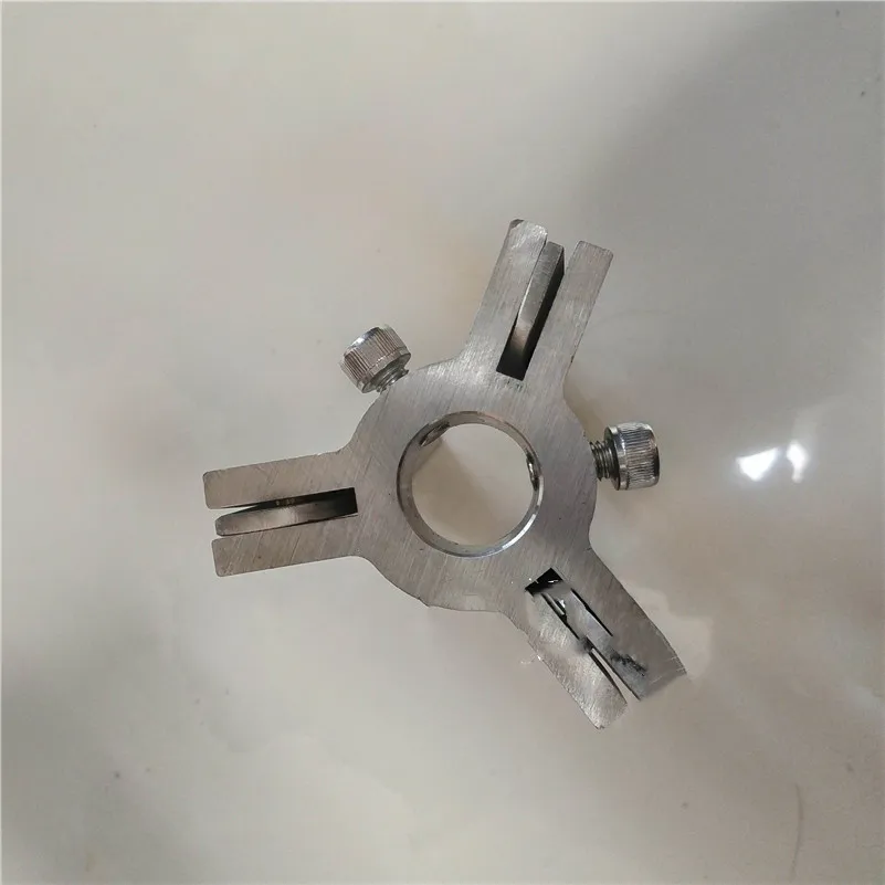 SUS 304 Steel Folding Propeller Agitator Blade Fold Paddle Stirer For Mixer Fan Machine Dispersion 3 Leaf Fan