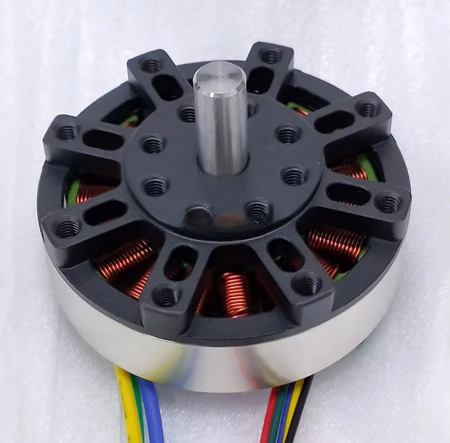 

700W 14810 Large Hollow Shaft Ultra Low Speed Disc DC Brushless Motor Flat Thin Motor Large Permanent Magnet Brushless DC Motor