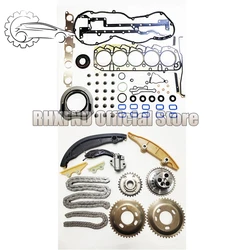 P5AT P4AT 2.2L Overhaul Gasket Set Rebuilding Kits With Timing Chain Tensioner Kits for Ford Ranger Transit 3.2L For Mazda BT50
