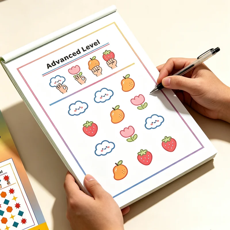 Cognitive Development Workbook: Advanced Brain Gym Activities for Hand-Eye Coordination & Focus