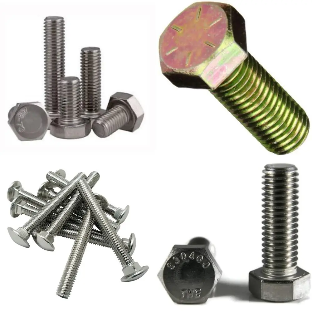 مسامير غطاء رأس سداسية M16 من الفولاذ المقاوم للصدأ 316 بخيوط خشنة بالكامل، طول 50 مم، عبوة من 25 قطعة #1