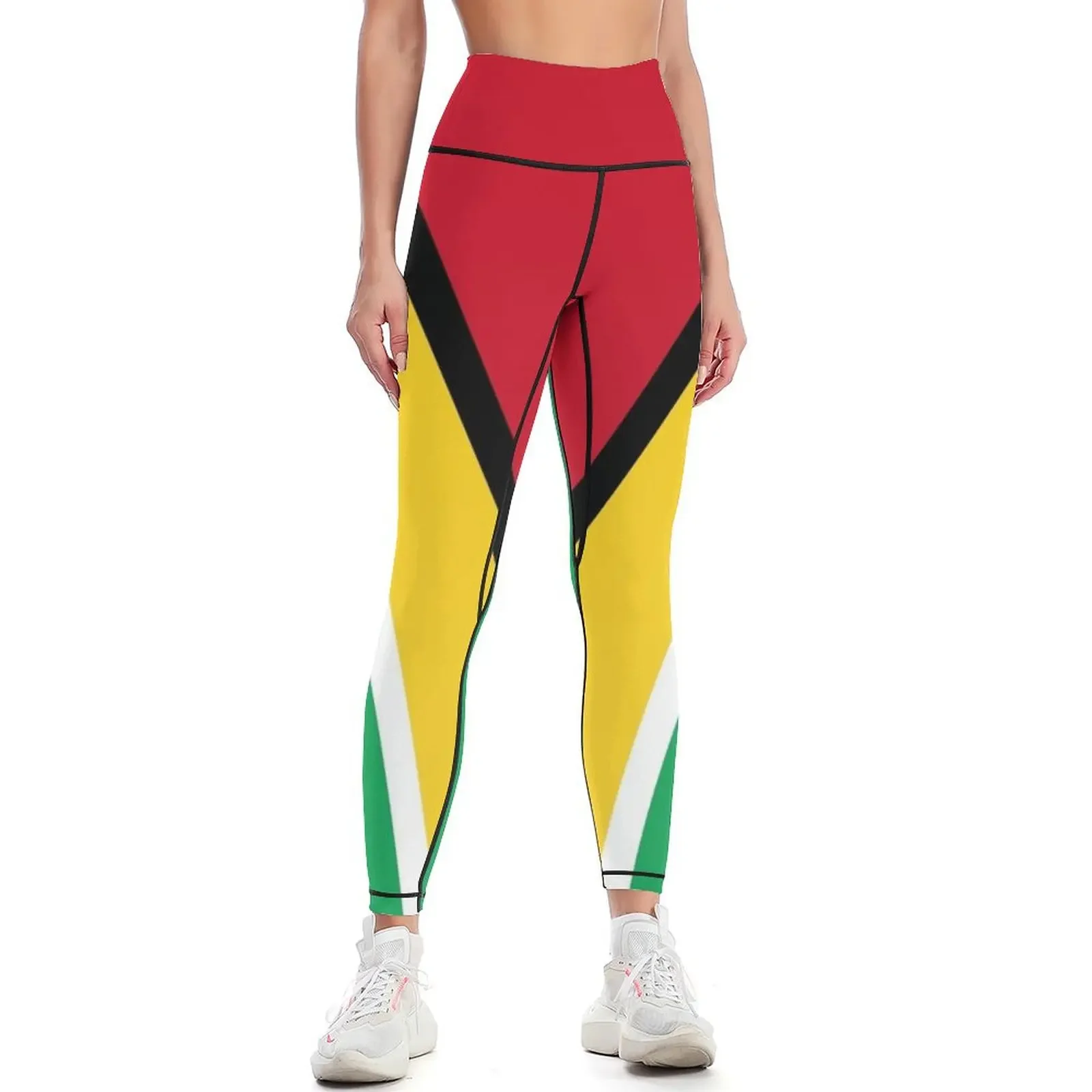 

Guyana National Flag Leggings sport legging sports for gym wear joggers for Womens Leggings