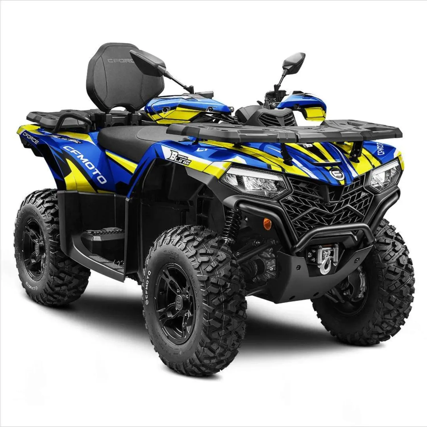 Body Fairing Sticker Decals Protective Quads / Atv 4x4 Full Graphic Kit For CFMOTO CFORCE 400+450+500+520 2022-2026  Design-22