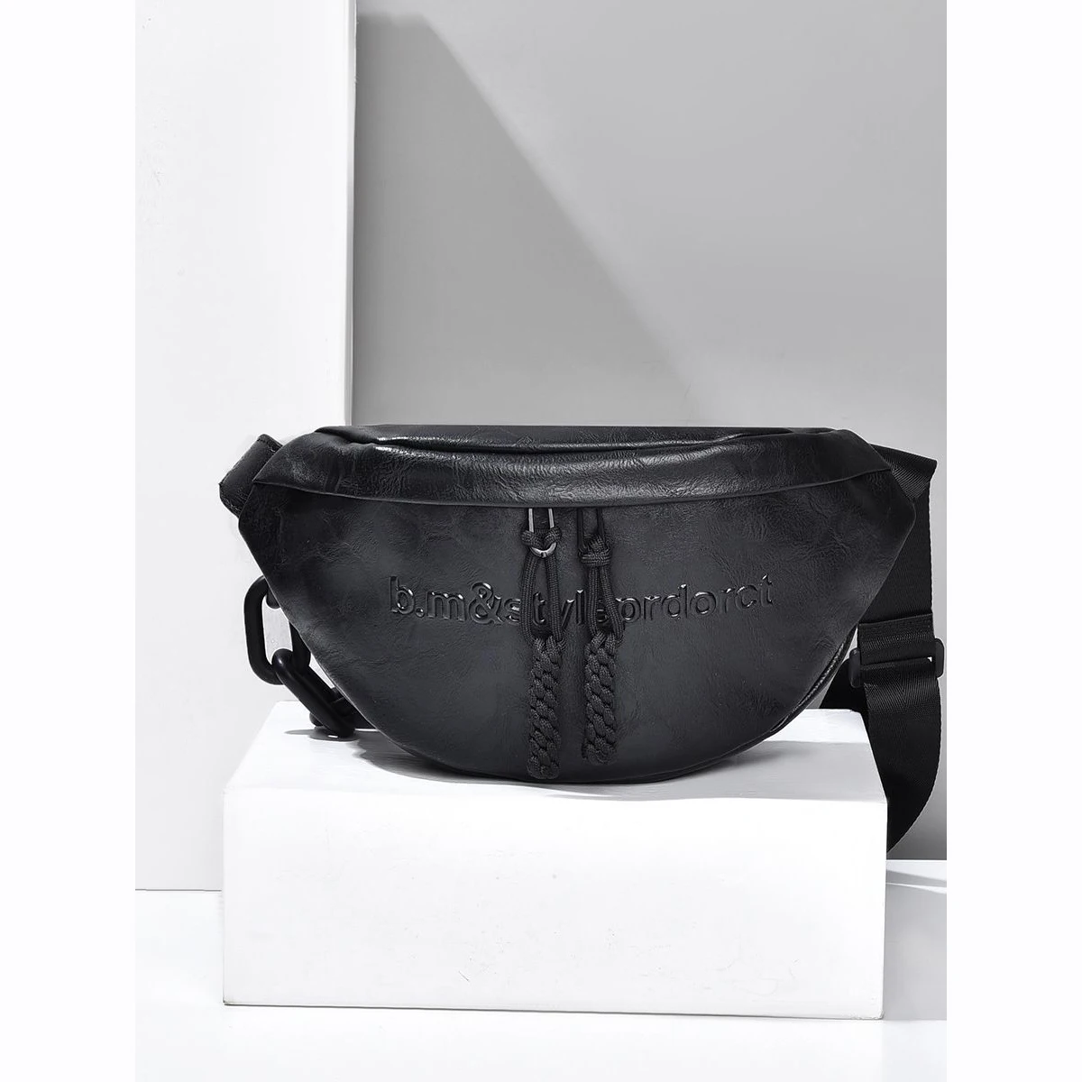 Vintage Leder Hüft tasche Gürtel tasche für Männer Frauen Hüft tasche mit verstellbarem Riemen für Outdoor-Training Reisen lässig – Detail 13