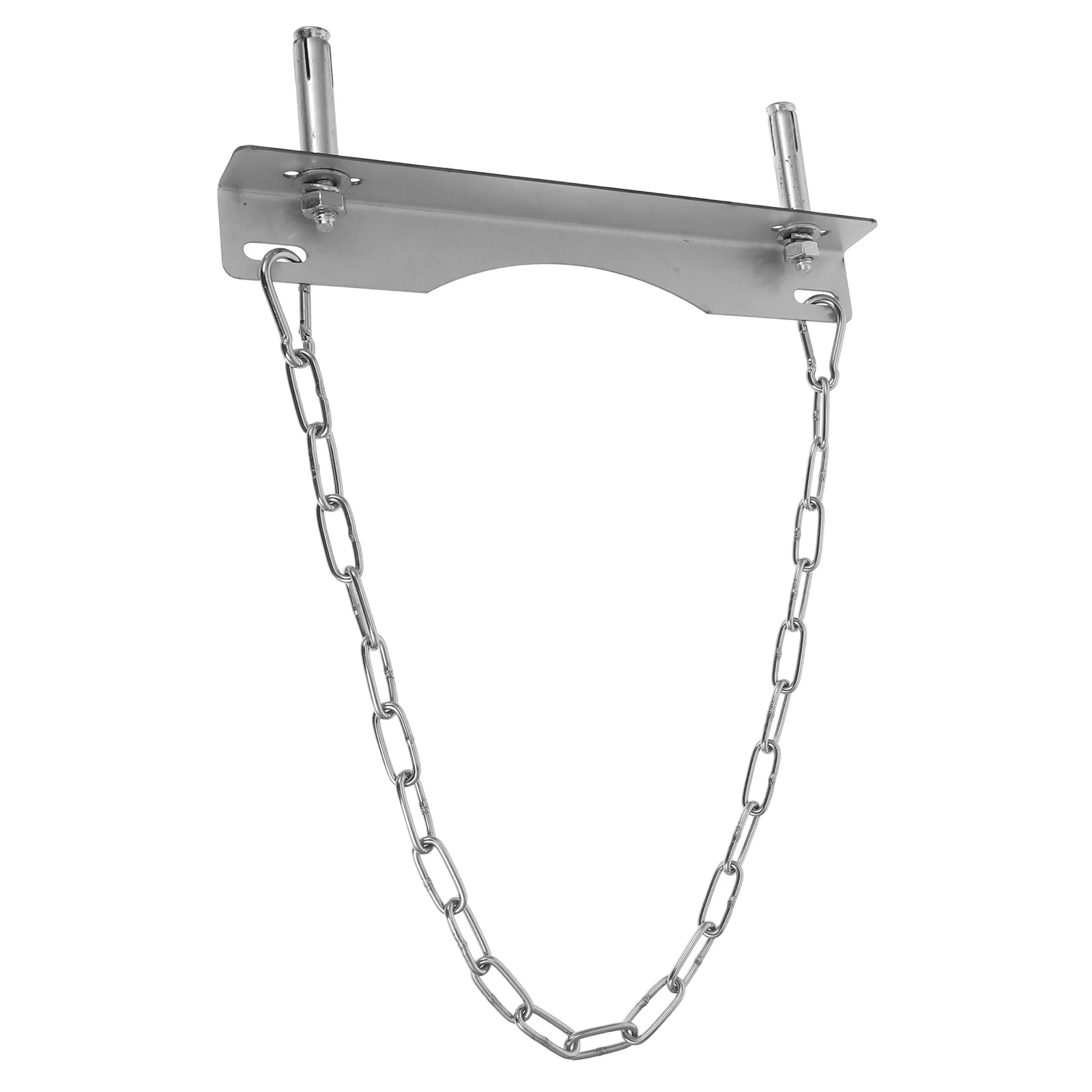 

Oxygen Cylinder Fixing Rack 40L Steel Gas Bottle Bracket Tank Holder Silver Wall Mounted Secure Ample Capacity