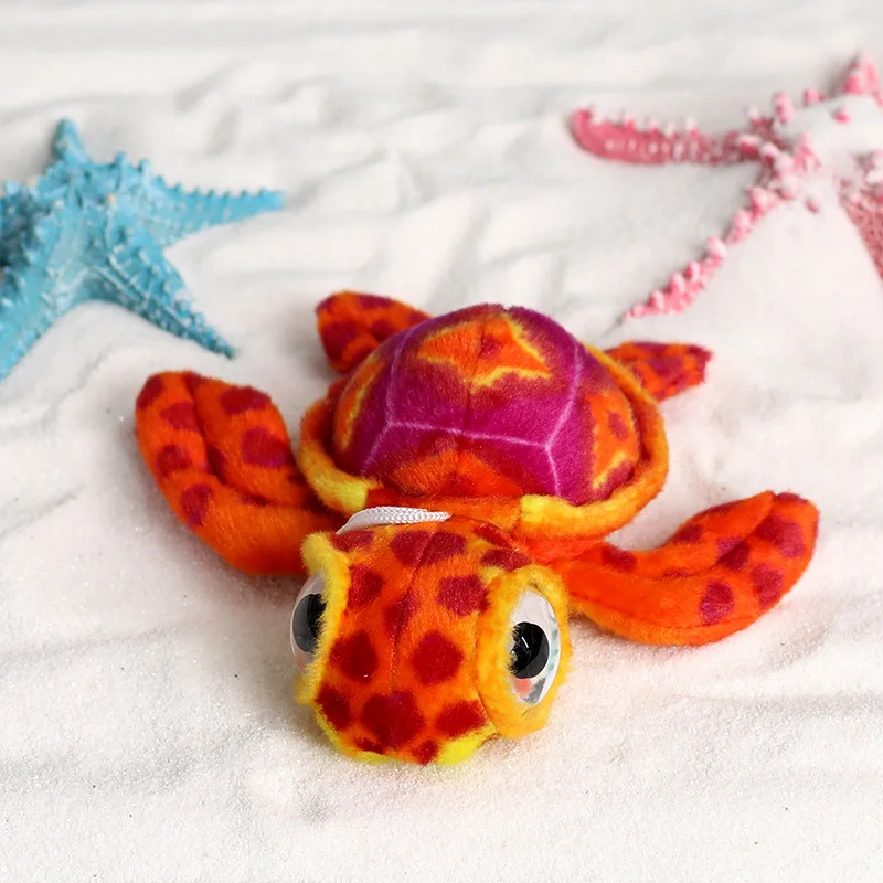 Peluche Tortue Kawaii – Oreiller Doux En Coton PP, 4 Tailles De 25 à 50 Cm, Cadeau Mignon