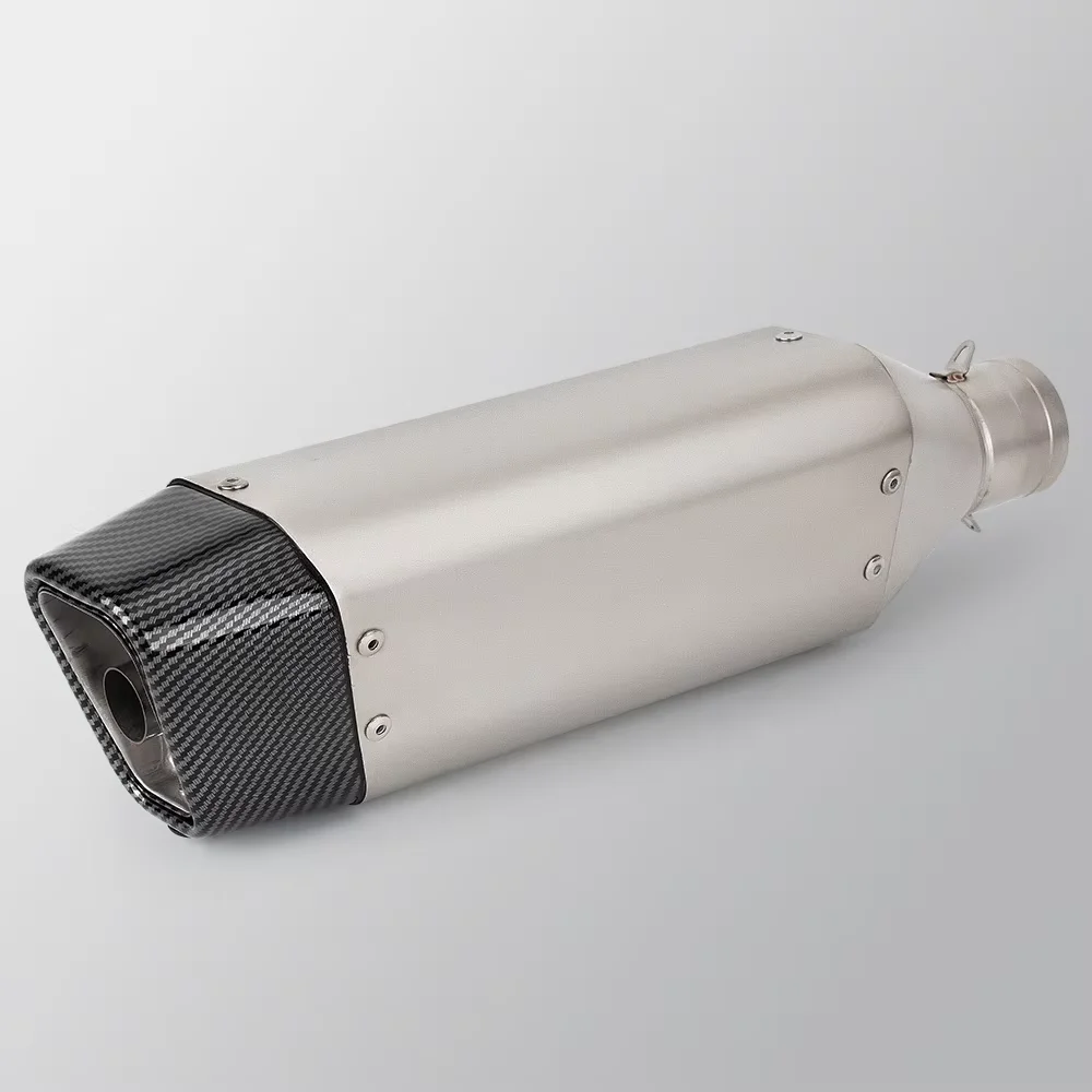 

Universal 51mm motorcycle exhaust alpha muffler for R3 MT07 FZ1 R6 R15 ZX6R ZX10 Z900 Z400 1000 CBR1000 GSXR1000 SR2