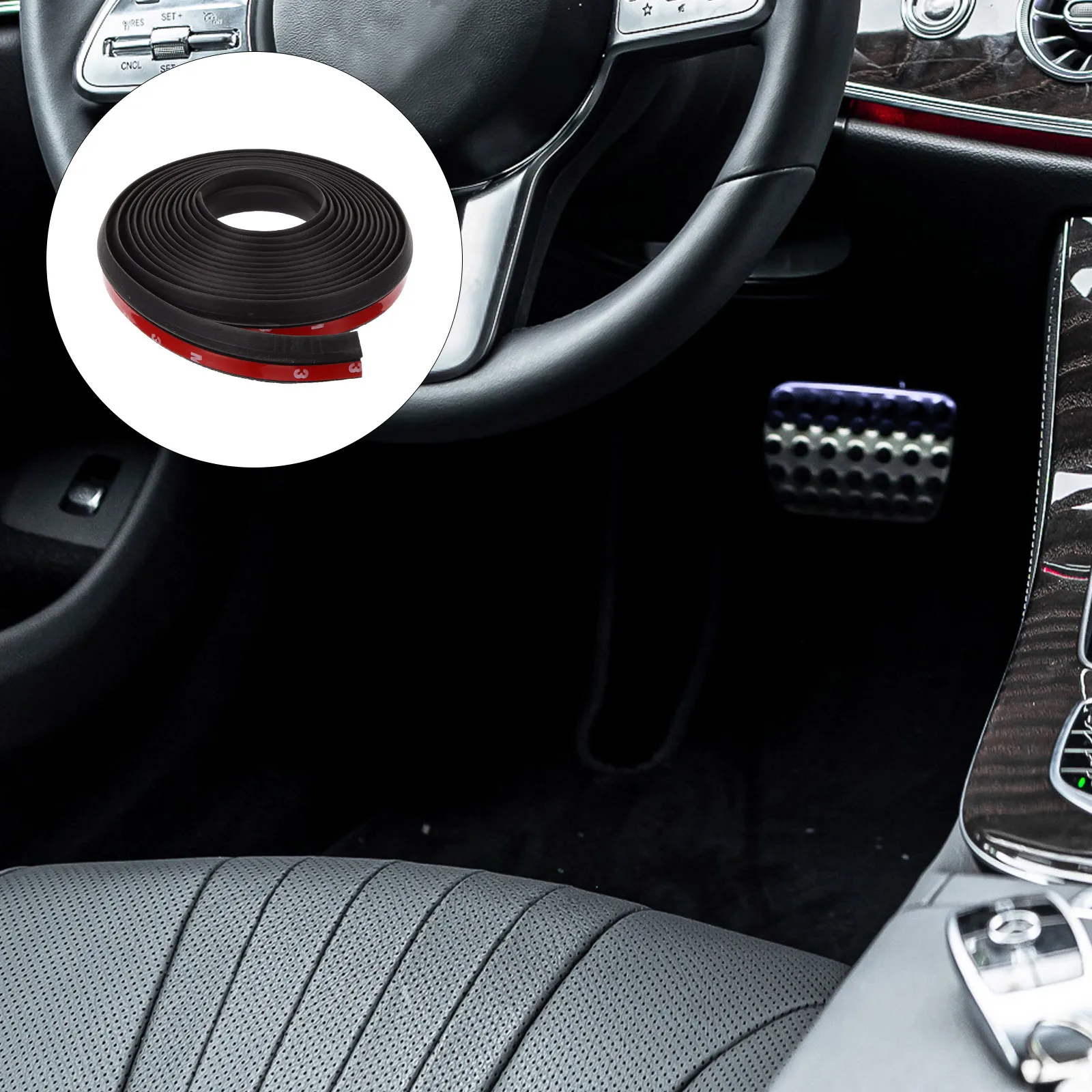 

Car Door Seal Strip Rubber Protector Edge Guards for Vehicles Isolation Noise Sealing Automotive Trim Molding Windproof