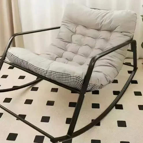 كرسي هزاز للترفيه كرسي مزدوج كسول لغرفة النوم وغرفة المعيشة كرسي صالة النوم #2