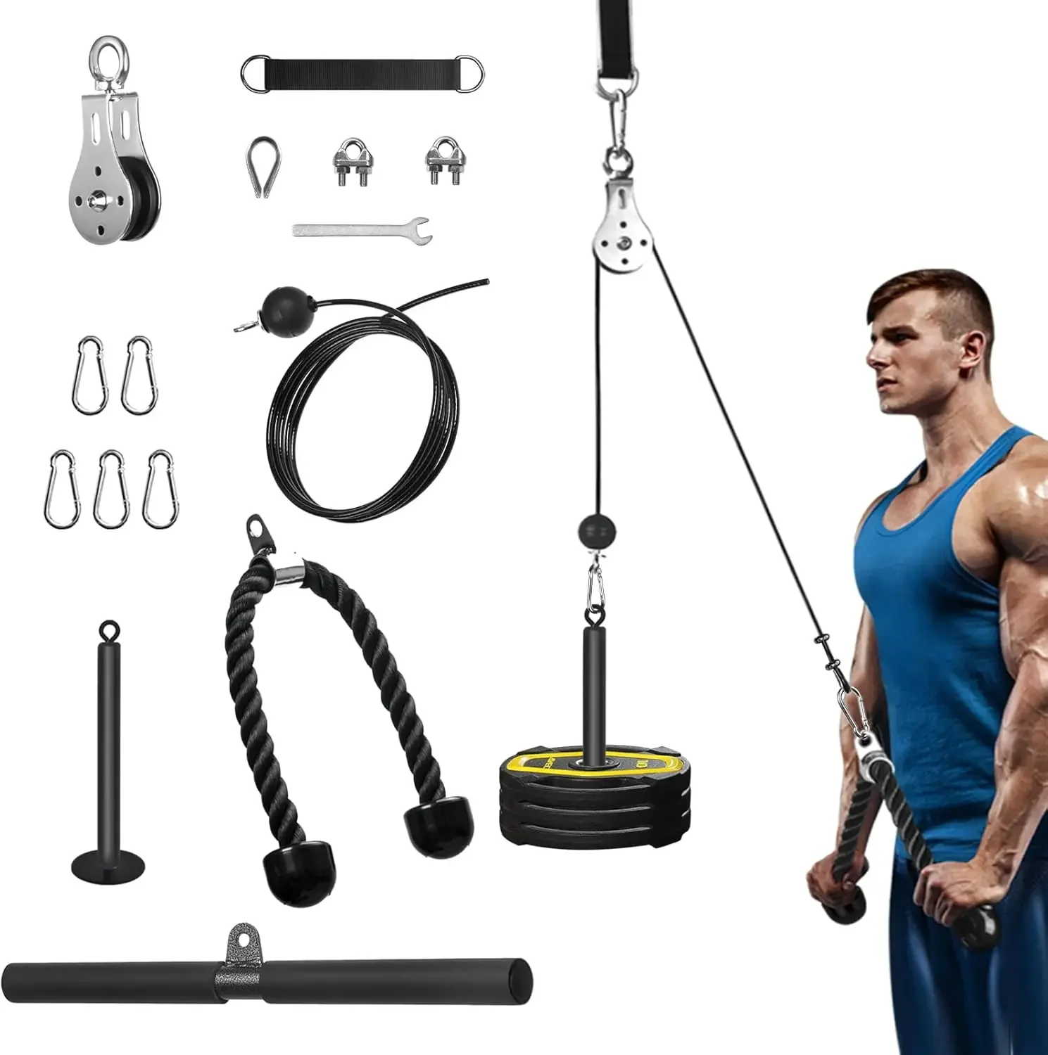 Curl Cavi per Allenamento a Casa: La Soluzione Completa per Bicipiti Forti e Definiti