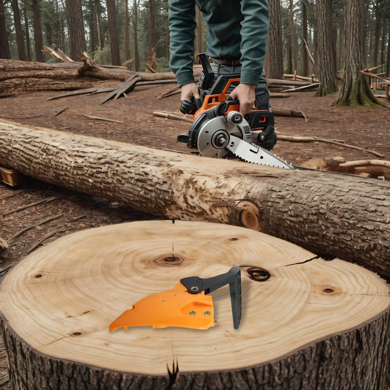 

Brake And Clutch Kit Chain Brake Clutch Kit Chainsaw Maintenance Long-lasting User-friendly Design Easy To Install