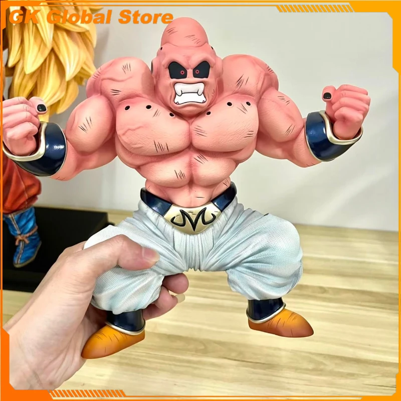 

Dragon Ball Brand New Anime Figure Majin Buu Muscle Version Periphery PVC Model Statue Desktop Decorative Ornaments Gifts Toys