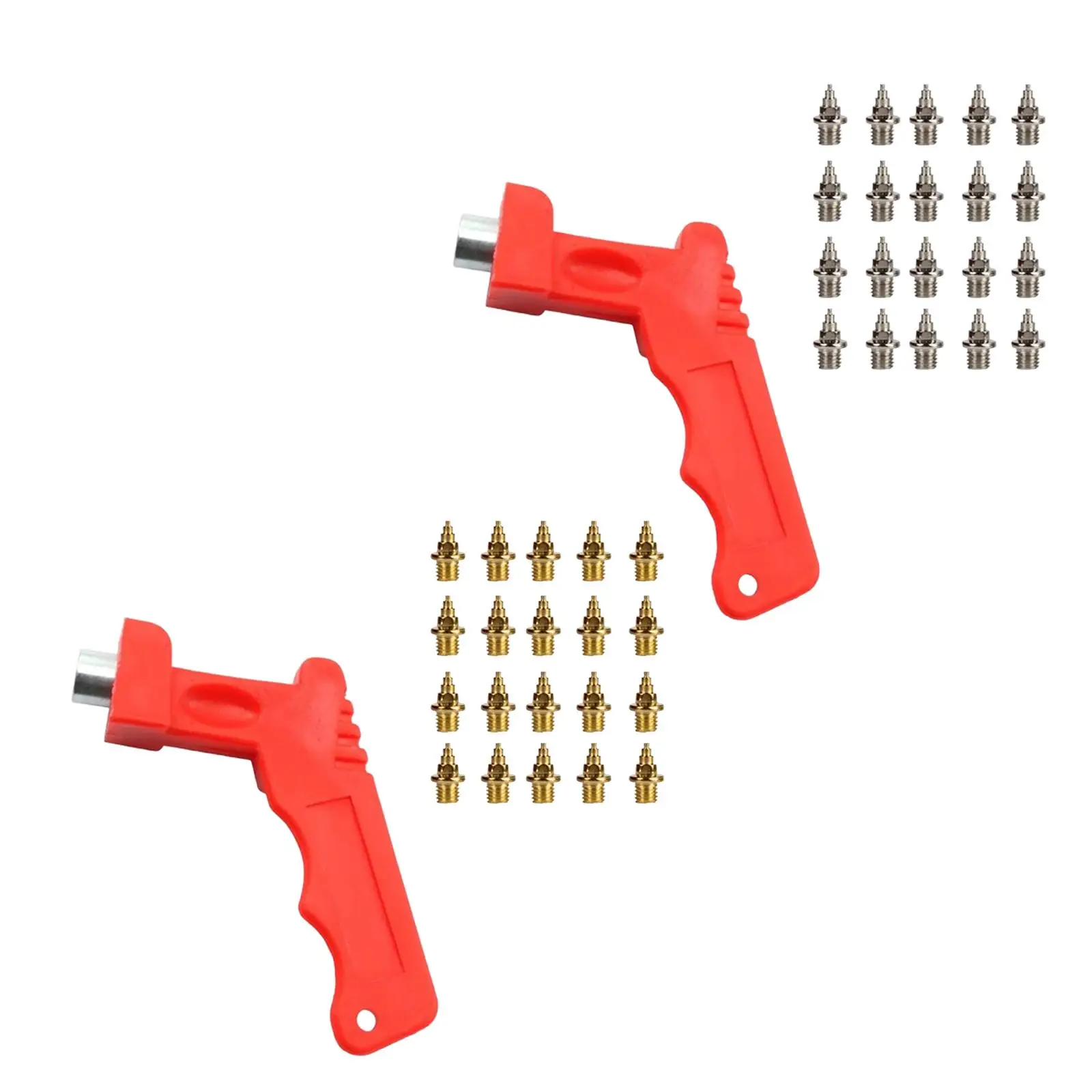 Track Shoes Spikes Steel Lightweight Athletic Replacement Spikes Set for Track and Field Running Training