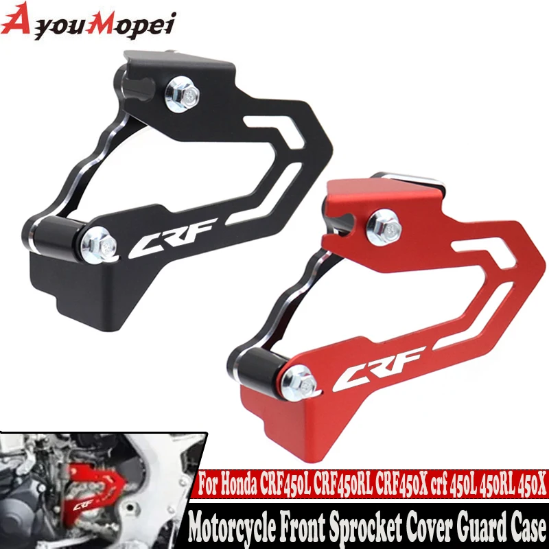 

Front Chain Guide Protector Sprocket Guards Cover For HONDA CRF450L CRF450RL CRF450X crf 450L 450RL 450X Motorcycle Parts