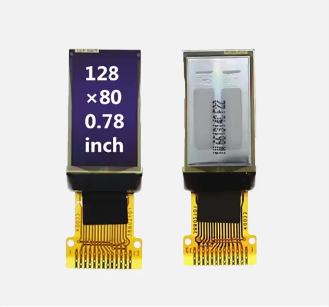 بديل OLED مقاس 0.78 بوصة للوحدات الإلكترونية وأطقم لوحة تحكم متحكم صغير يمكنك صنعها بنفسك