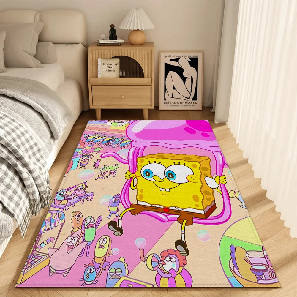 Decoration Rug Mat Bedroom Carpet Room Carpet S-spongebob Bath Mats Carpets Doormat Entrance Door Rugs Choice Home Foot Kitchen