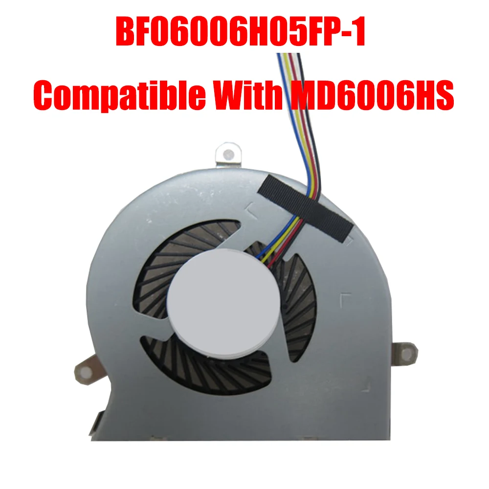 Replacement Cooling Fan BF06006H05FP-1 Compatible With MD6006HS DC5V 4PIN New