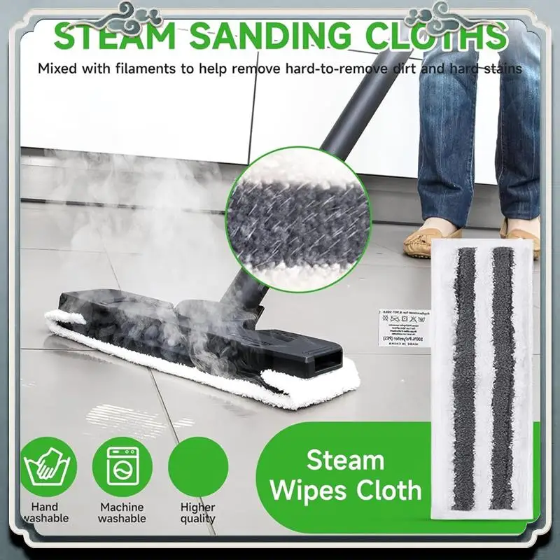 

Прочные аксессуары для пароочистителя Karcher Easyfix SC2 SC3 SC4 SC5, набор тканей из микрофибры и насадки для пола, круглые щетки