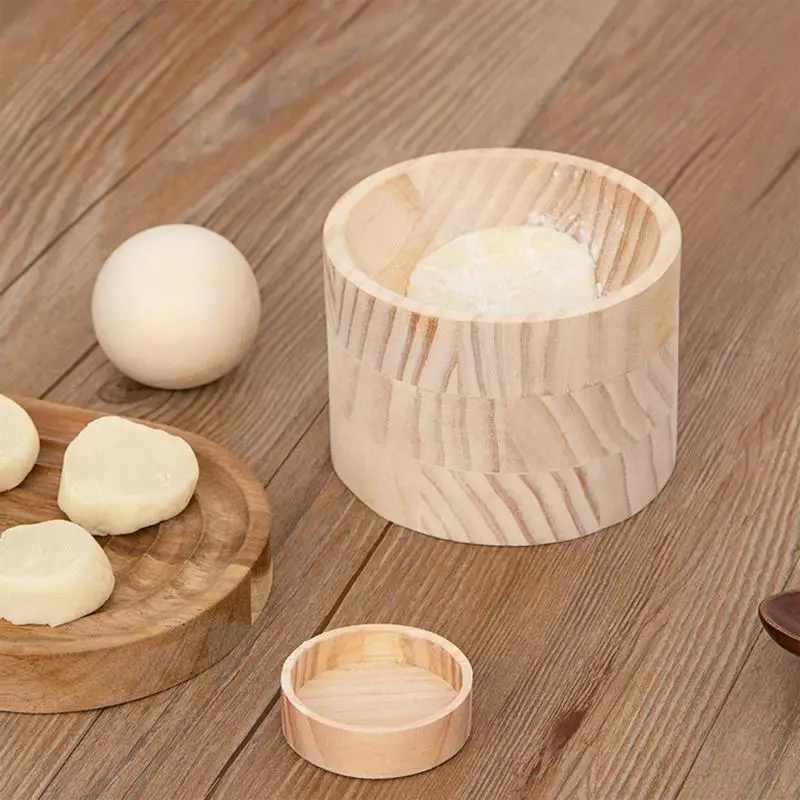 Dumpling Skin Maker Ball Rolling Manual Dumpling Maker Dumpling Skin Press Reusable Round Ravioli Maker Dumpling Wrapping Tools