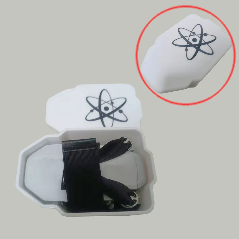 Boîte de rangement pour Drone ATOM/ATOM 2 RC, sangle de liaison Flexible en TPU, train d'atterrissage surélevé, anneau de protection d'hélice, accessoires de bricolage