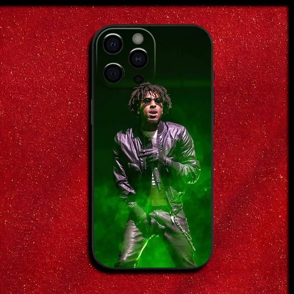 Funda de teléfono Rapper Y-YoungBoy Singer para iPhone 17,16,15,14,13,12,11,Pro,Max,Plus,E,SE4,Air,Mini cubierta negra
