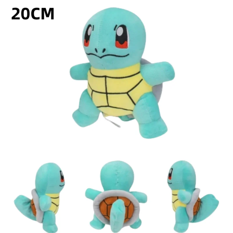 Pokemon Plush Toys Shiny LycanrocAlolan Vul Dratini Ho-Oh Popplio Porygon Grafaiai Pachirisu Anime Stuffed Cartoon Peluche Doll