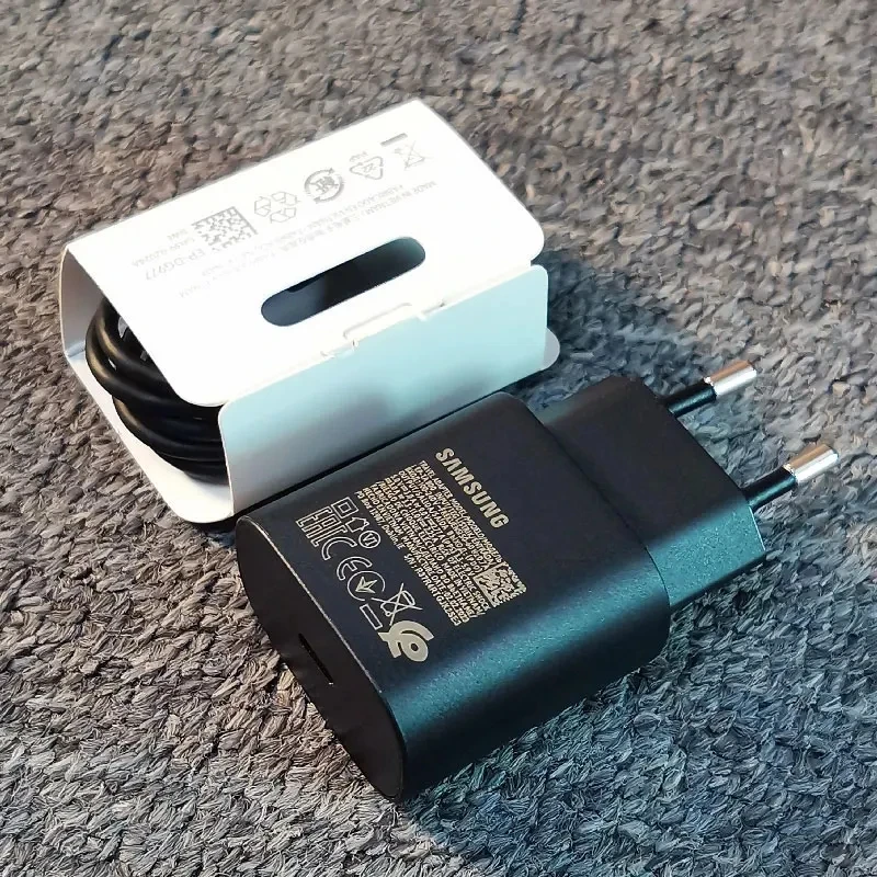 SAMSUNG A36 A16 A15 A14 A13 A55 A54 M55 S10 5G Super Fast Charger 25W USB C PD Wall Power Adapter For Galaxy S24 S23 S22 S21 S20 - náhled 3