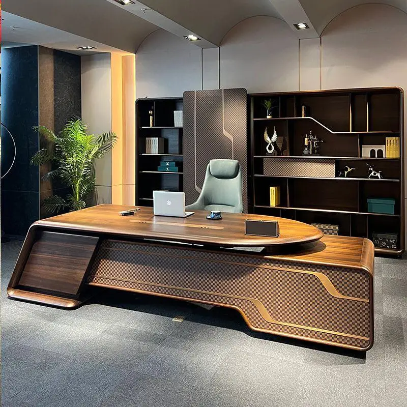 Simple modern luxury ash wood Sedentary table Room desks Computer desk Computer table Gaming tables desks Office Furniture