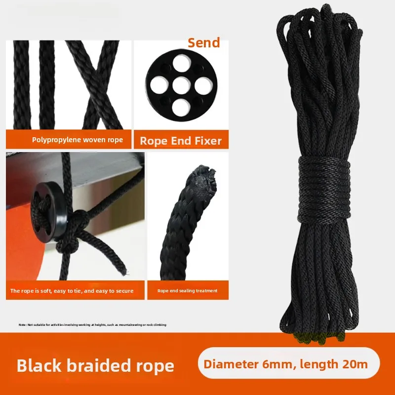 Labor‑Saving Rope Pulley Block Lifting Hoist Manual Load‑Raising Tackle Material Handling Accessory