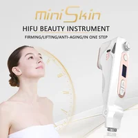 2025 Mini Hifu profesional rejuvenecimiento Facial antienvejecimiento máquina de belleza de arrugas cuidado de la piel ultrasónico SPA salón dispositivo de uso doméstico