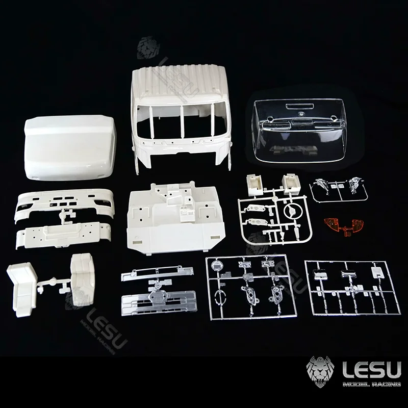 

LESU For 1/14 Tamiya tractor truck dump truck mold making simulation 700 CAB and TGS CAB Rc Accessories