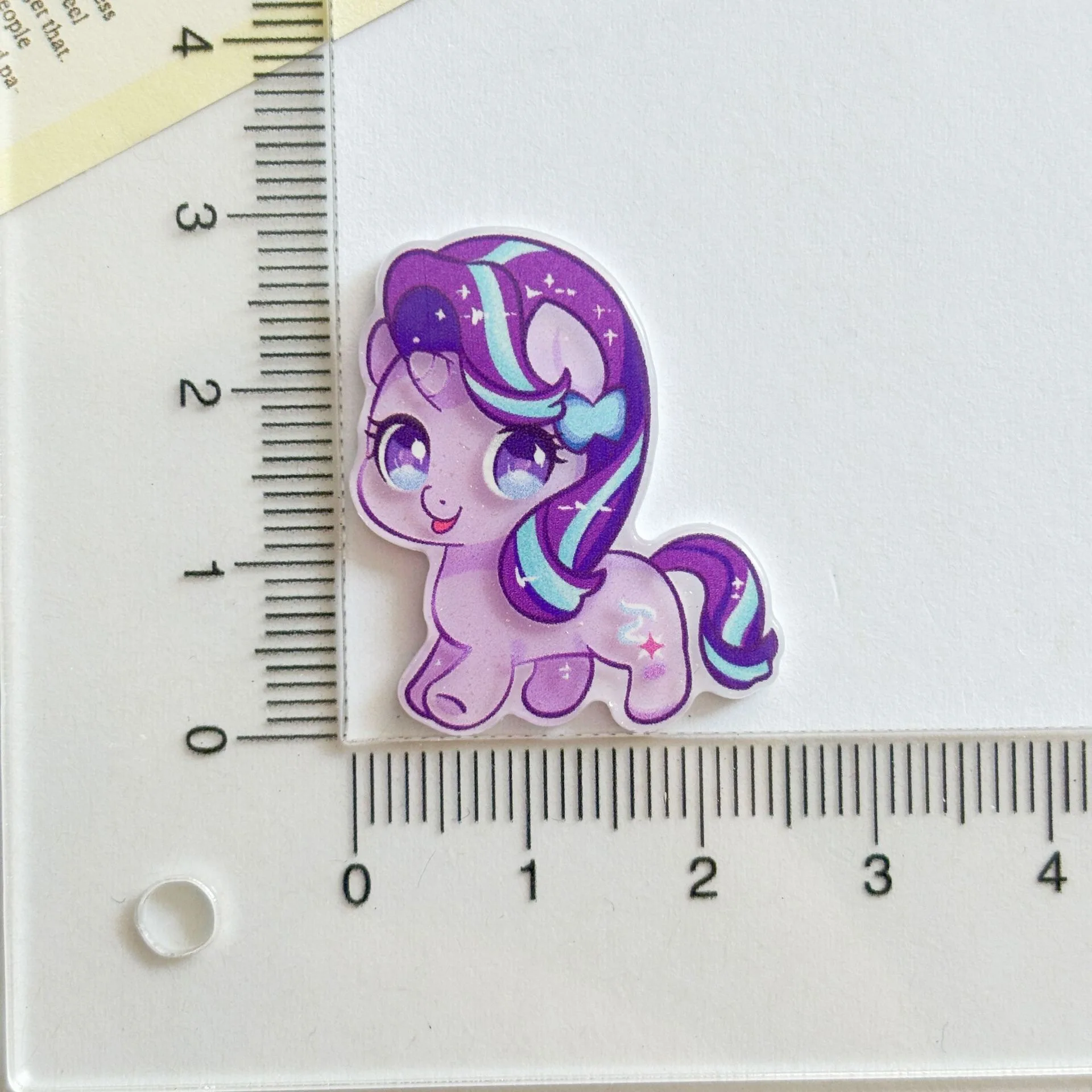 10 sztuk My Little Pony, urocze akcesoria do dekoracji z kreskówek, broszki do spinek do włosów DIY, magnesy na lodówkę, małe części