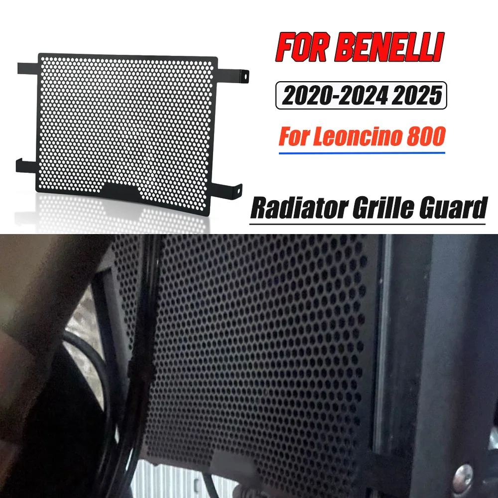

Motocycle Radiator Grille Cover Water Tank Guard Protector FOR Benelli Leoncino 800 2020 2021 2022 2023 2024 2025 radiator guard