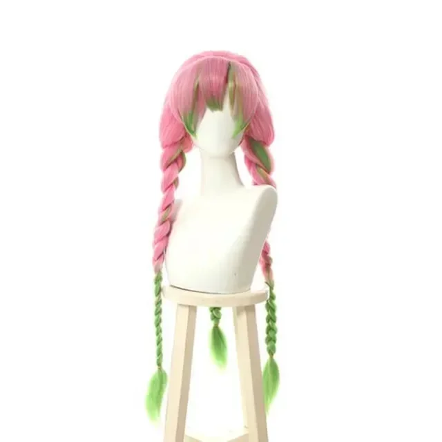 

Party event Anime Cosplay golden short synthetic hair Kanroji Mitsuri wig