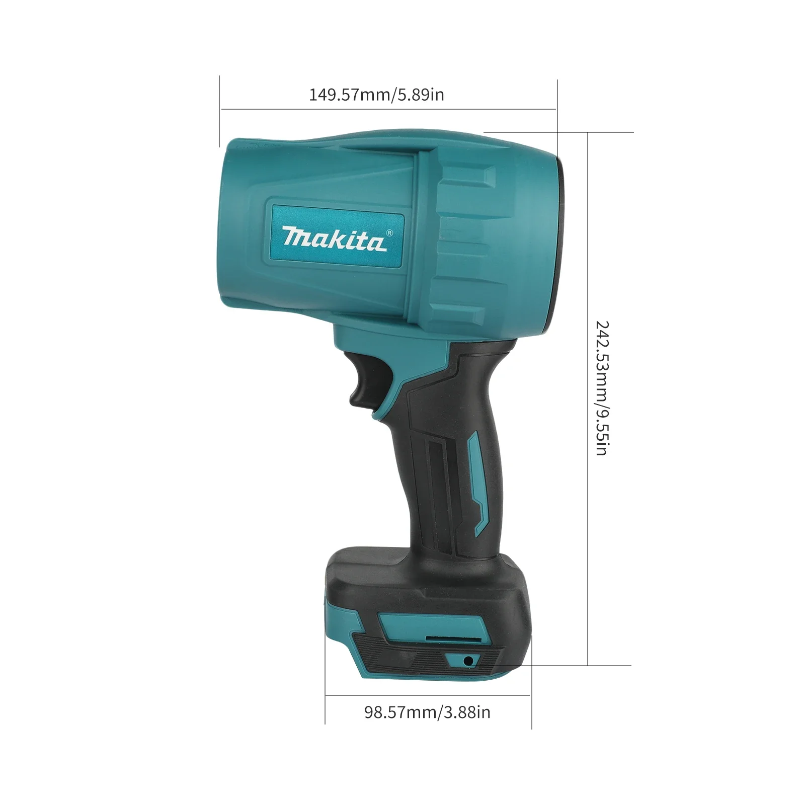 M306 Cordless Electric Air Blower Turbo Jet Fan 30000rpm Handheld Dust Electric Blowing Tool For Makita 18v Battery Pins