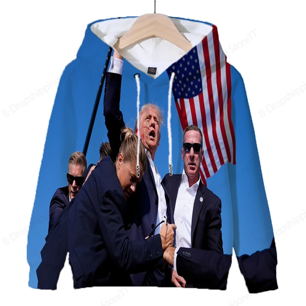 Men\'s Hoodies Donald Trump 3d Print Hoodie Men Women Fashion Graphic Hoodies Sweatshirt Boy Coat Women Sweats Usa Sudadera