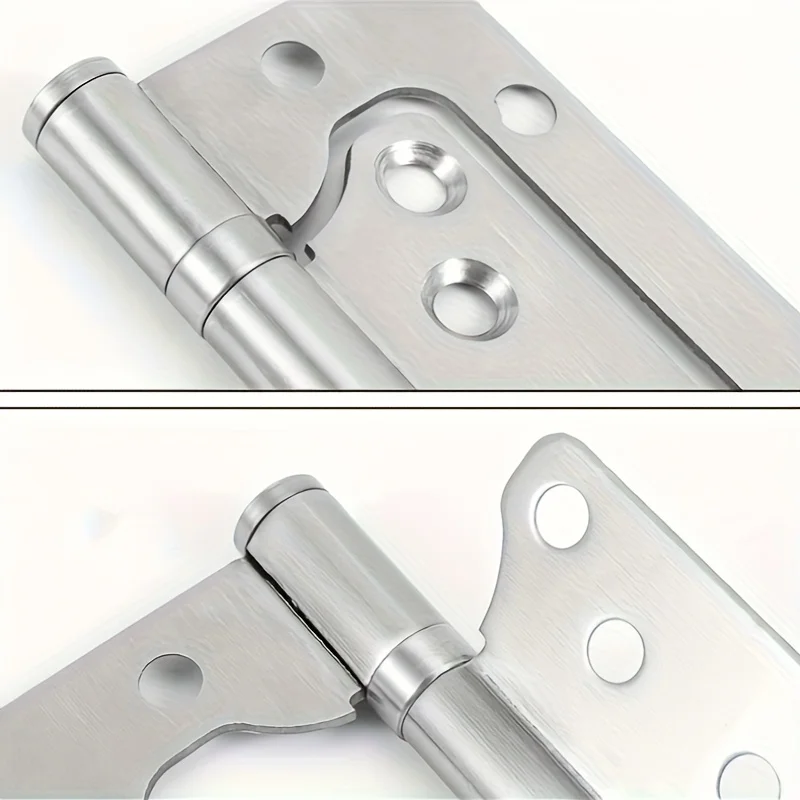 Hochbelastbare, geräuscharme, verdickte Edelstahl-Türscharniere - hohe Tragfähigkeit, unterstützt 360°-Bewegung. ° Rotation, Schlankes Design – Detail 2