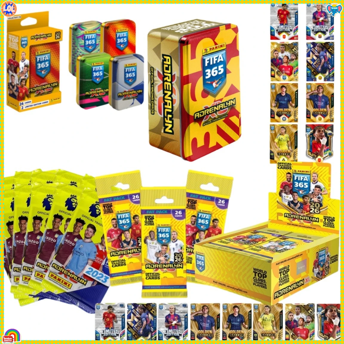 

2026 Season Panini FIFA 365 Adrenalyn XL WORLD TOP CLUBS TEAMS PLAYERS Trading Collection Card Fan Gift