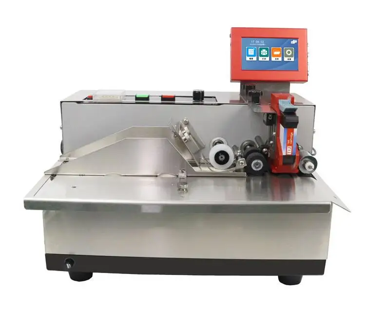 Pagination counting inkjet coding machine, plastic bag paper bag production date batch number QR code inkjet coding machine