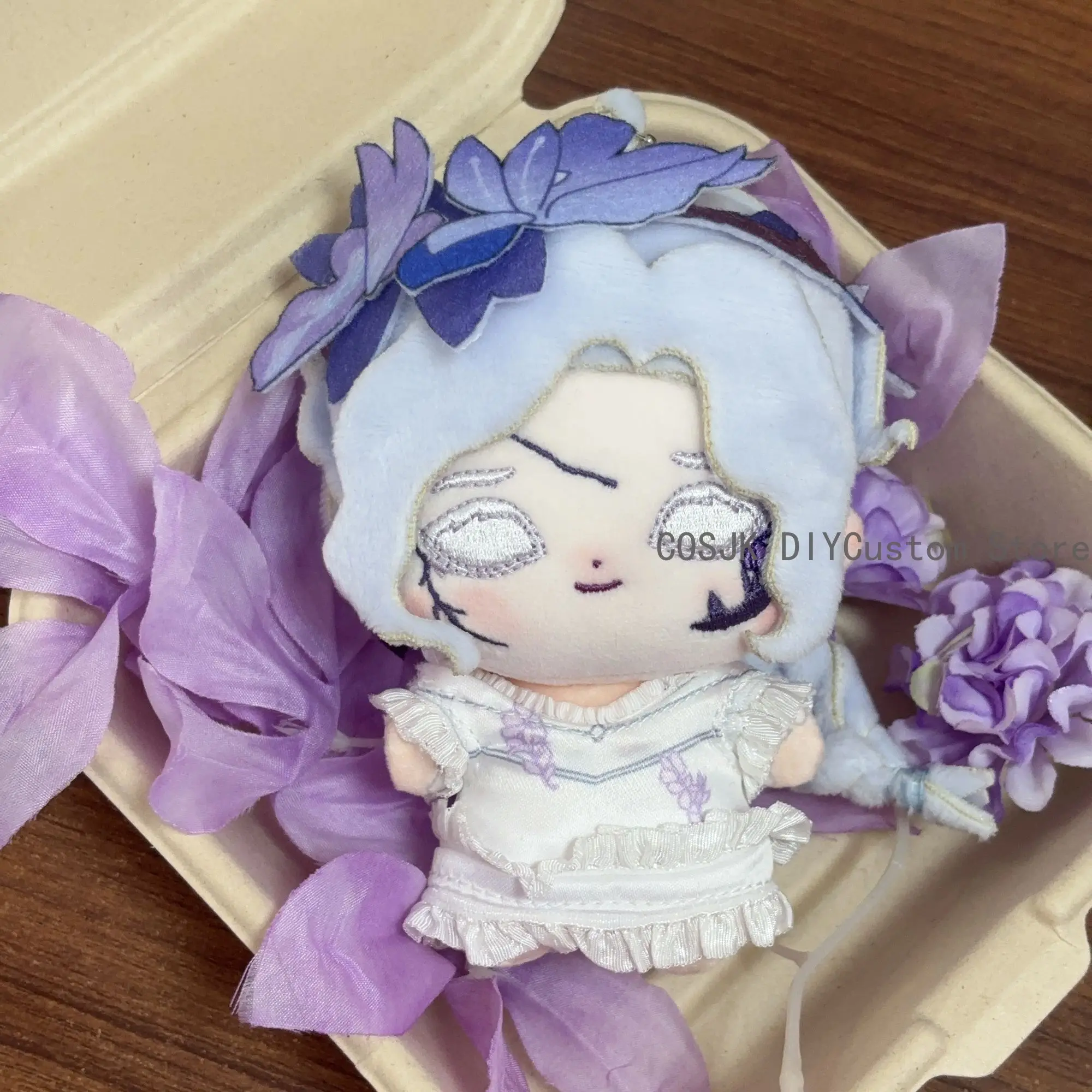 

10CM Identity Ⅴ Tracy Reznik Mechanic Lock Core‌ Skin Nunu Body Mini Plush Stuffed Plushie Pendant Cute Figure Keychain Gift
