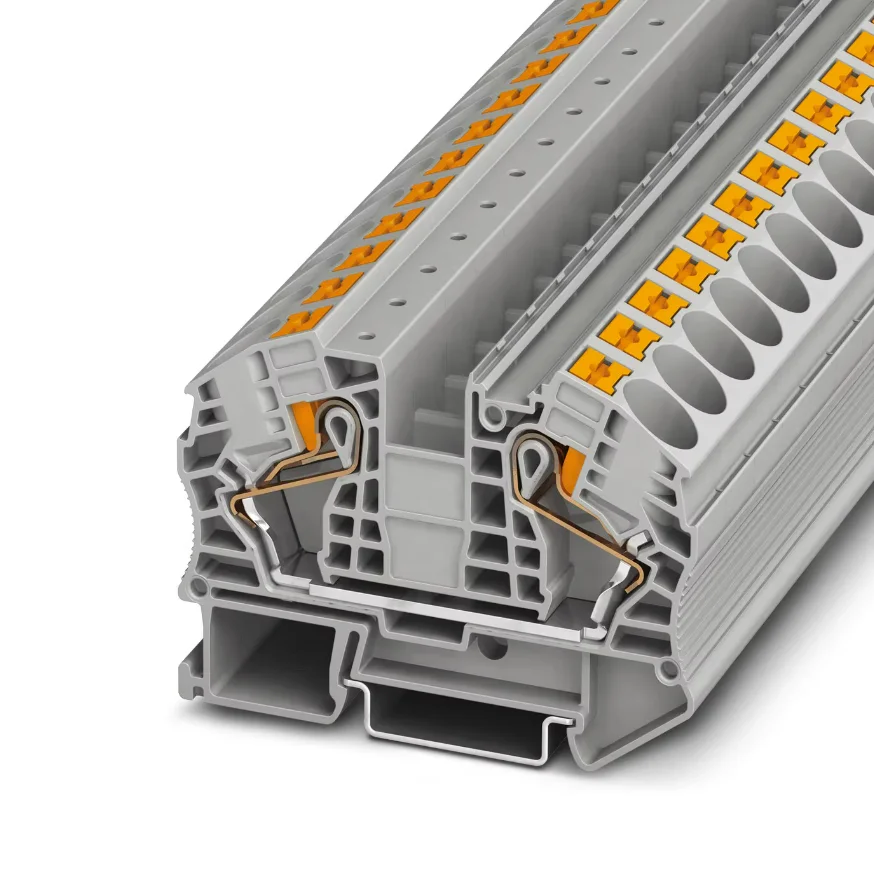 Direct type snelle bedrading terminal connector hoge stroom rail PT 16N- 3212138